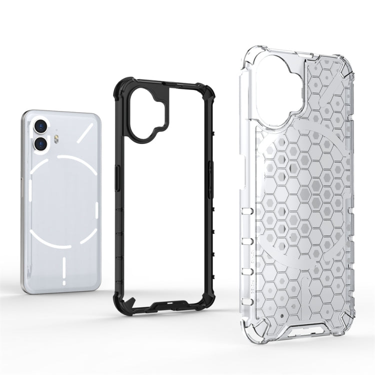 For Nothing Phone 2 Shockproof Honeycomb Phone Case(White) - More Brand by PMC Jewellery | Online Shopping South Africa | PMC Jewellery