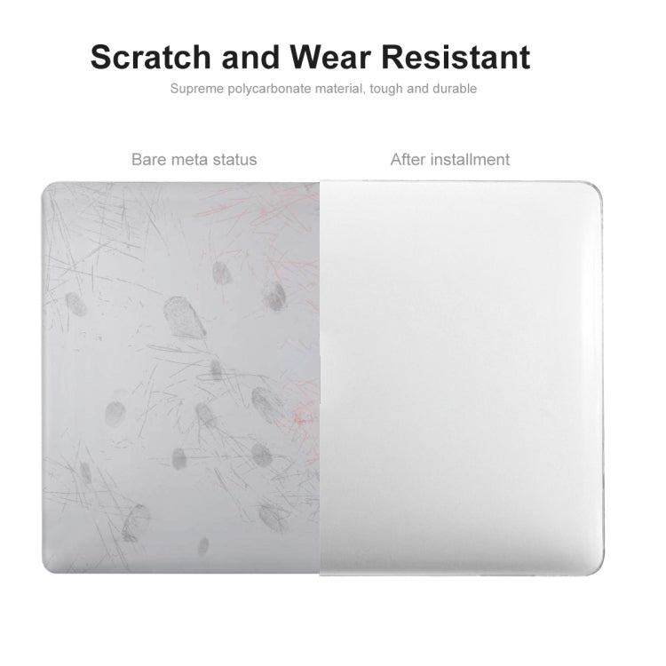 For MacBook Air 15.3 (A2941) ENKAY Hat-Prince Crystal Protective Case Cover Hard Shell(Light Blue) - MacBook Air Cases by ENKAY | Online Shopping South Africa | PMC TechLife