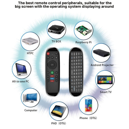M6 For Home TV Box Smart TV 2.4G Wireless Smart Voice Function Remote Control Fly Mouse - TV by PMC Jewellery | Online Shopping South Africa | PMC Jewellery