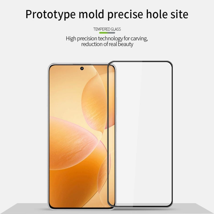 For Xiaomi Poco X6 / X6 Pro MOFI 9H 3D Explosion-proof Tempered Glass Film(Black) - free shipping - PMC TechLife - Order now!