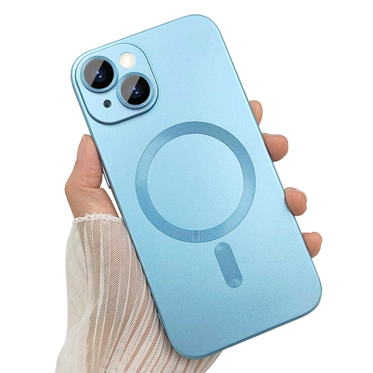 For iPhone 15 ENKAY MagSafe Matte TPU Phone Case with Lens Film(Green) - free shipping - PMC TechLife - Order now!