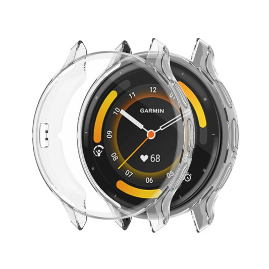 For Garmin Venu 3S ENKAY Hat-Prince Full Coverage Transparent TPU Watch Case with Screen Protection - Watch Cases by ENKAY | Online Shopping South Africa | PMC Jewellery