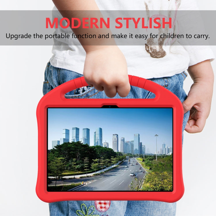 For Blackview Tab 8 WiFi 10.1 2023 EVA Shockproof Tablet Case with Holder(Red) - Others by PMC TechLife | Online Shopping South Africa | PMC TechLife | Buy Now Pay Later Mobicred