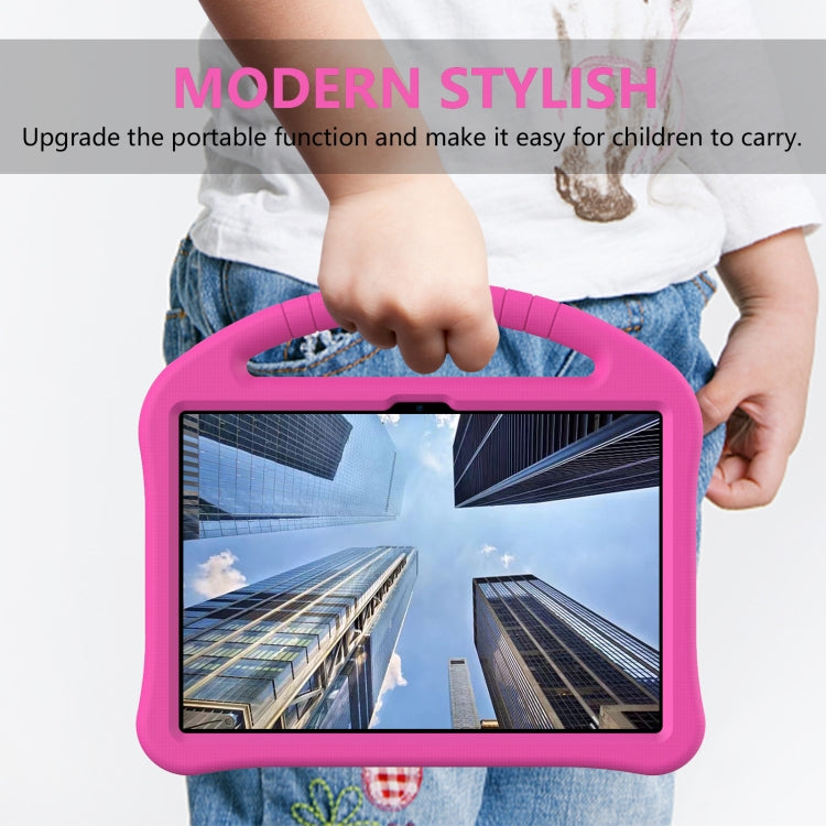 For Blackview Tab 8 WiFi 10.1 2023 EVA Shockproof Tablet Case with Holder(Rose Red) - free shipping - PMC TechLife - Order now!