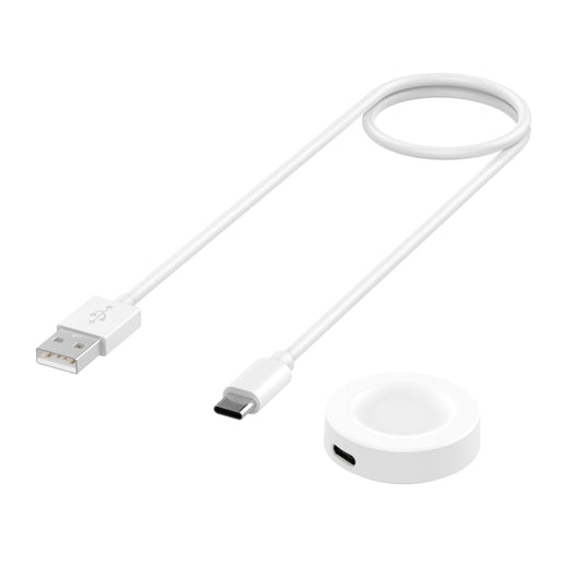 For Huawei Watch GT 4 46mm Smart Watch Magnetic Suction Split Charging Cable, Length: 1m(White) - Charger by PMC Jewellery | Online Shopping South Africa | PMC Jewellery