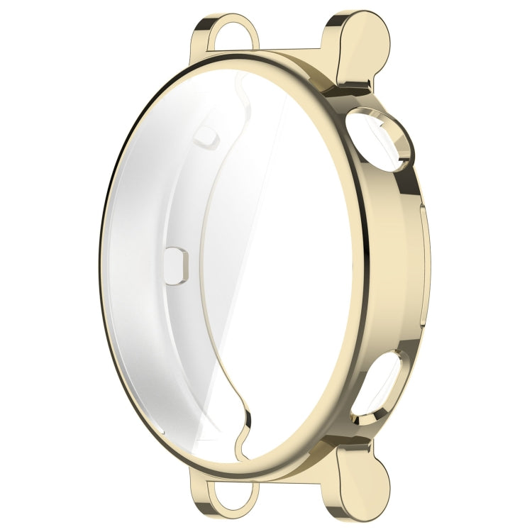 For Huawei Watch GT4 41mm Full Coverage TPU Electroplated Watch Protective Case(Gold) - Watch Cases by PMC Jewellery | Online Shopping South Africa | PMC Jewellery