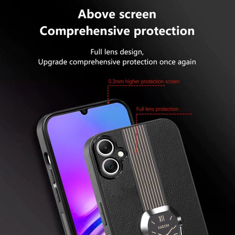 For Samsung Galaxy A04e Magnetic Litchi Leather Back Phone Case with Holder(Green) - free shipping - PMC TechLife - Order now!