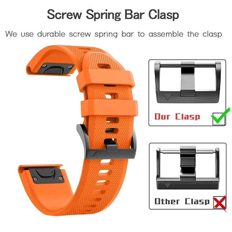 Compatible with Garmin Fenix 6 22mm Quick Release Silicone Watch Band(Mint Green) - free shipping - PMC TechLife - Order now!