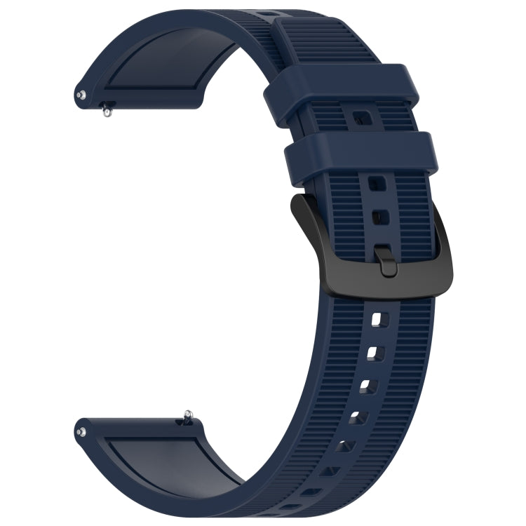 For Huawei Watch GT Runner 22mm Textured Silicone Solid Color Watch Band(Midnight Blue) - Watch Bands by PMC TechLife | Online Shopping South Africa | PMC TechLife