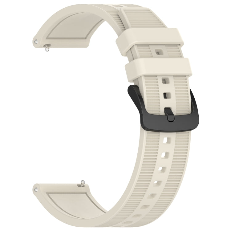 For Huawei Watch 3 Pro 22mm Textured Silicone Solid Color Watch Band(Starlight) - Watch Bands by PMC TechLife | Online Shopping South Africa | PMC TechLife