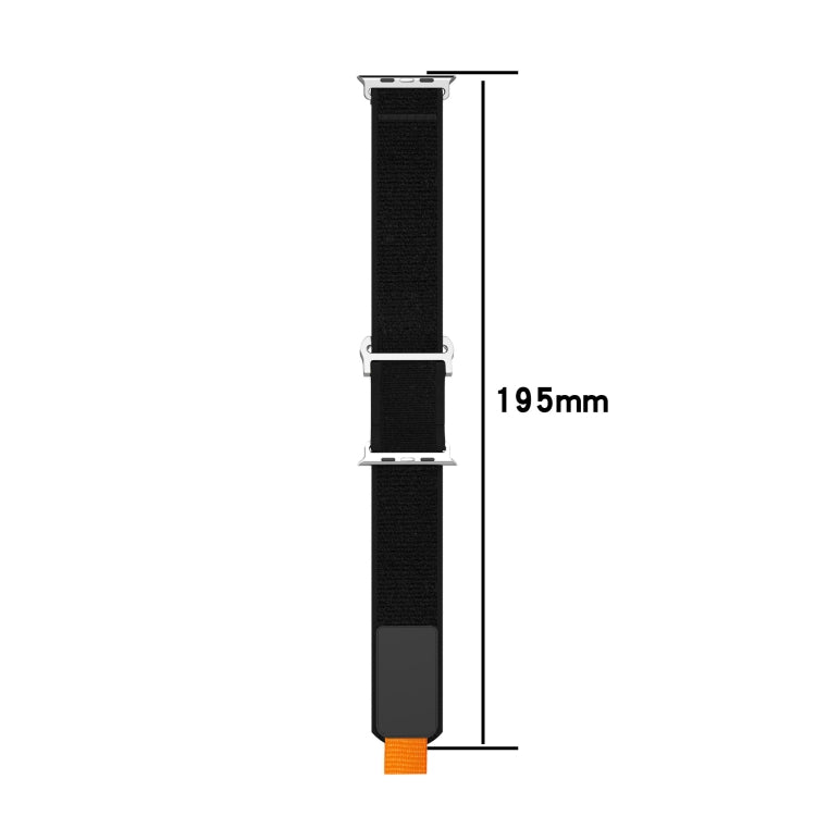 For Apple Watch Series 6 40mm Double Hook and Loop Faster Nylon Watch Band(Blue+Grey) - free shipping - PMC TechLife - Order now!