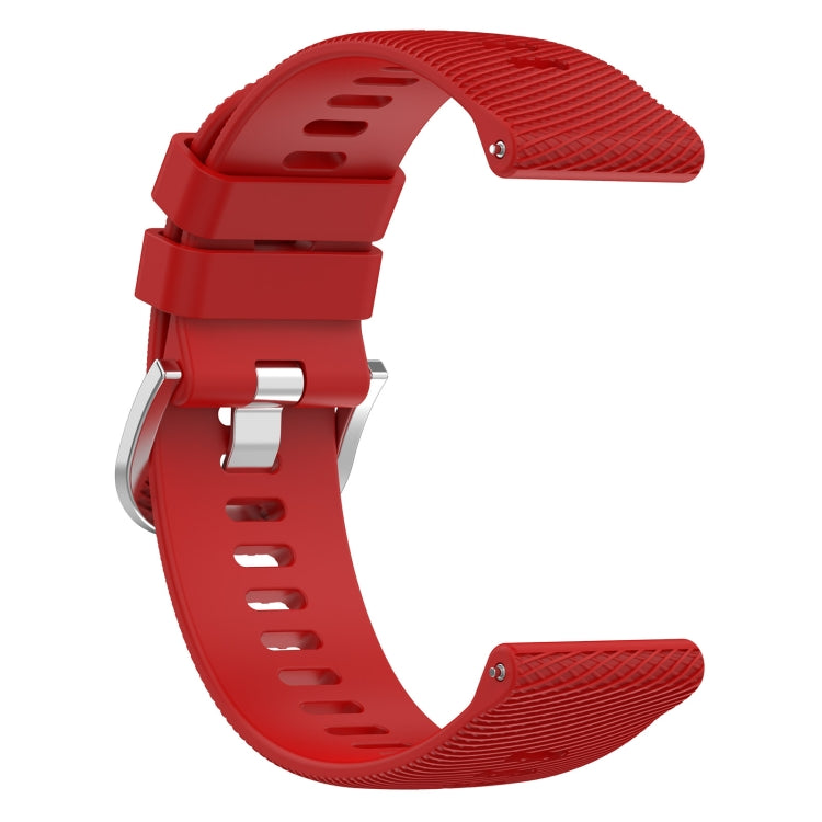 Compatible with Garmin D2 Air X10 43mm Cross Texture Silicone Watch Band(Red) - free shipping - PMC TechLife - Order now!