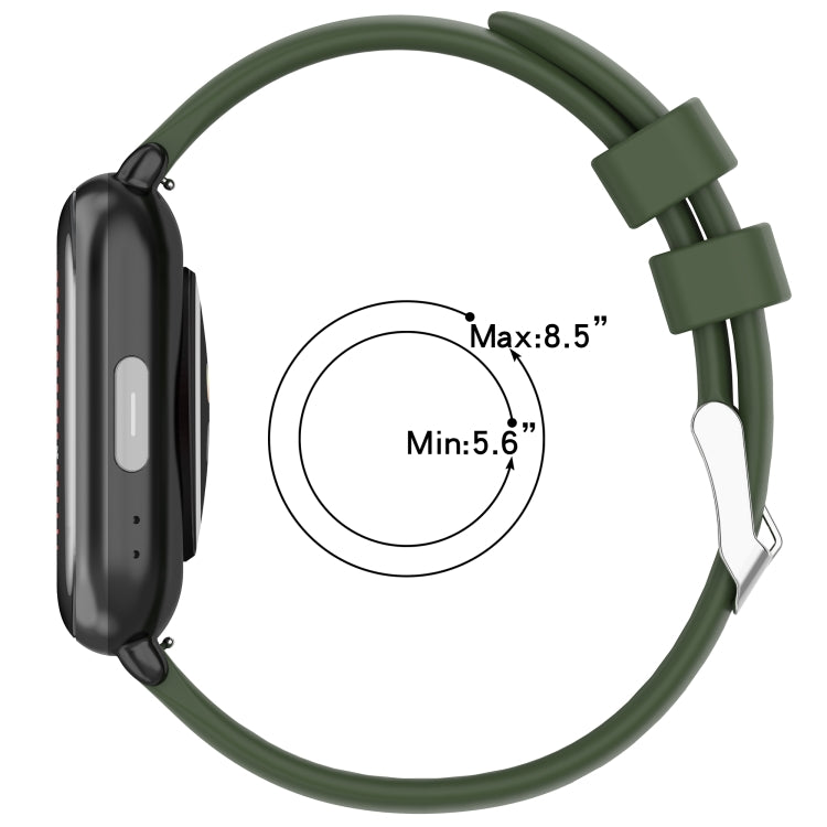 For Samsung Galaxy Watch 6 Classic 47mm 20mm Smooth Solid Color Silicone Watch Band(Midnight Blue) - free shipping - PMC TechLife - Order now!