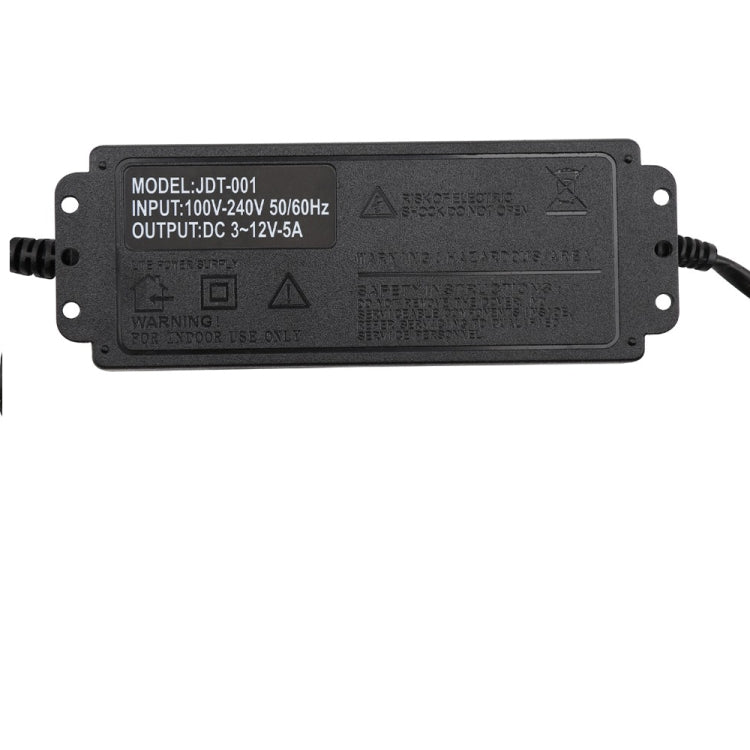 AC To DC Adjustable Voltage Power Adapter Universal Power Supply Display Screen Power Switching Charger EU, Output Voltage:9-24V-3A - Power Supplies by PMC TechLife | Online Shopping South Africa | PMC TechLife | Buy Now Pay Later Mobicred