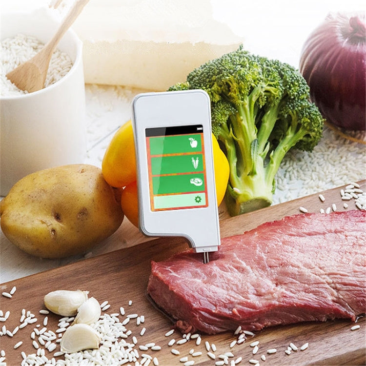 Vegetable And Fruit Meat Nitrate Residue Food Environmental Safety Tester(Black) - Digital Refractometer by PMC TechLife | Online Shopping South Africa | PMC TechLife