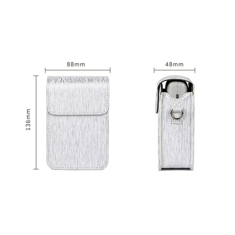 Richwell Brushed Camera Case PU Leather Case for Fujifilm Instax Mini Liplay Instant Camera(Gold) - Leather Bag by Richwell | Online Shopping South Africa | PMC TechLife | Buy Now Pay Later Mobicred
