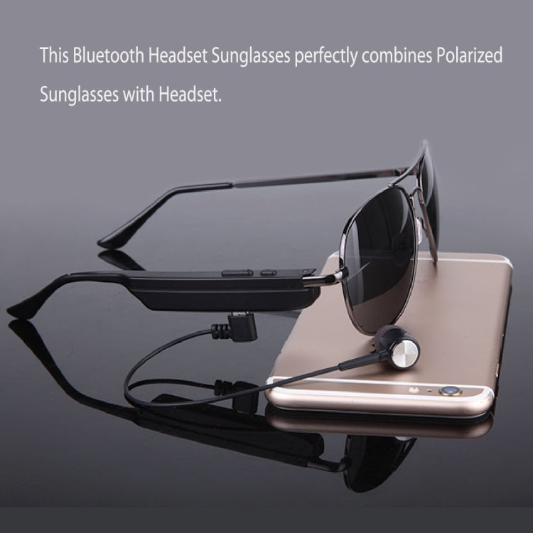 A8 Wireless Earphone Bluetooth Headset Sunglasses Music Headphones Smart Glasses Earbud Hands-free with Mic - Bluetooth Earphone by PMC Jewellery | Online Shopping South Africa | PMC Jewellery
