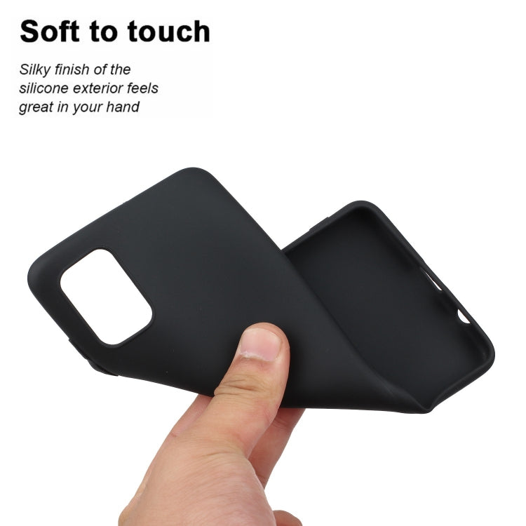 For Galaxy S20 Plus Frosted Candy-Colored Ultra-thin TPU Phone Case(Black) - free shipping - PMC TechLife - Order now!