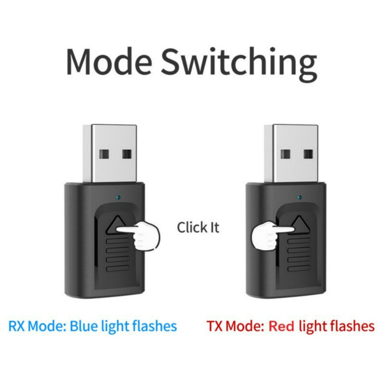 JEDX-M135 USB5.0 4 in 1 Bluetooth Audio Receiver Transmitter - Audio Receiver Transmitter by PMC TechLife | Online Shopping South Africa | PMC TechLife
