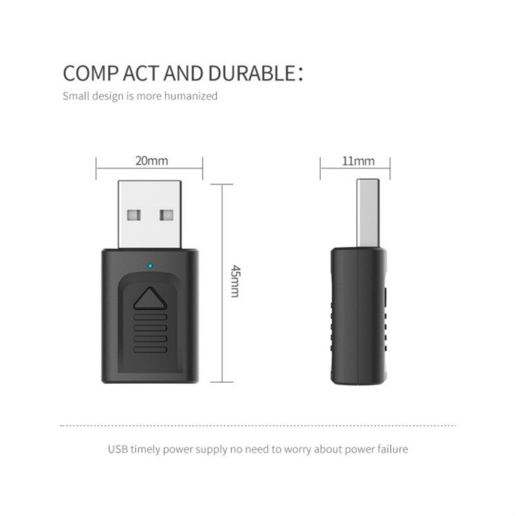 JEDX-M135 USB5.0 4 in 1 Bluetooth Audio Receiver Transmitter - Audio Receiver Transmitter by PMC TechLife | Online Shopping South Africa | PMC TechLife