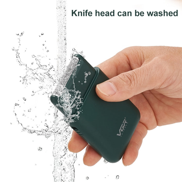 VGR V-390 5W USB Portable Reciprocating Electric Shaver (Black) - free shipping - PMC TechLife - Order now!