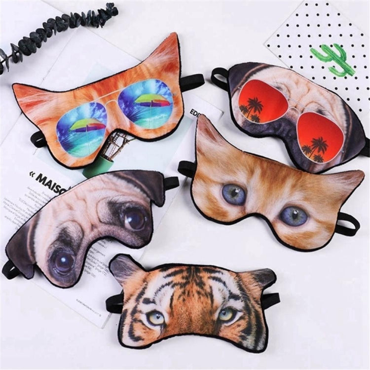 3D Eye Mask Shading Sleeping Cartoon Animal Printed Eye Mask(Tiger) - free shipping - PMC TechLife - Order now!