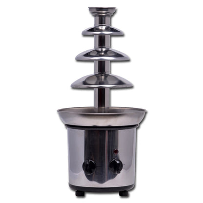 2 PCS 4 Layers Electrical Chocolate Fountain Chocolate Melt Fondue Waterfall Machine - Electric Skillets by PMC Jewellery | Online Shopping South Africa | PMC Jewellery