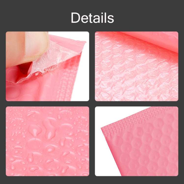 50 PCS Pink Co-Extrusion Film Bubble Bag Logistics Packaging Thickened Packaging Bag, Size:23x28cm - free shipping - PMC TechLife - Order now!