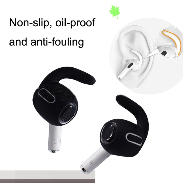 30PCS Ultra-thin Earphone Ear Caps For Apple Airpods Pro(Black) - Anti-dust & Ear Caps by PMC TechLife | Online Shopping South Africa | PMC TechLife