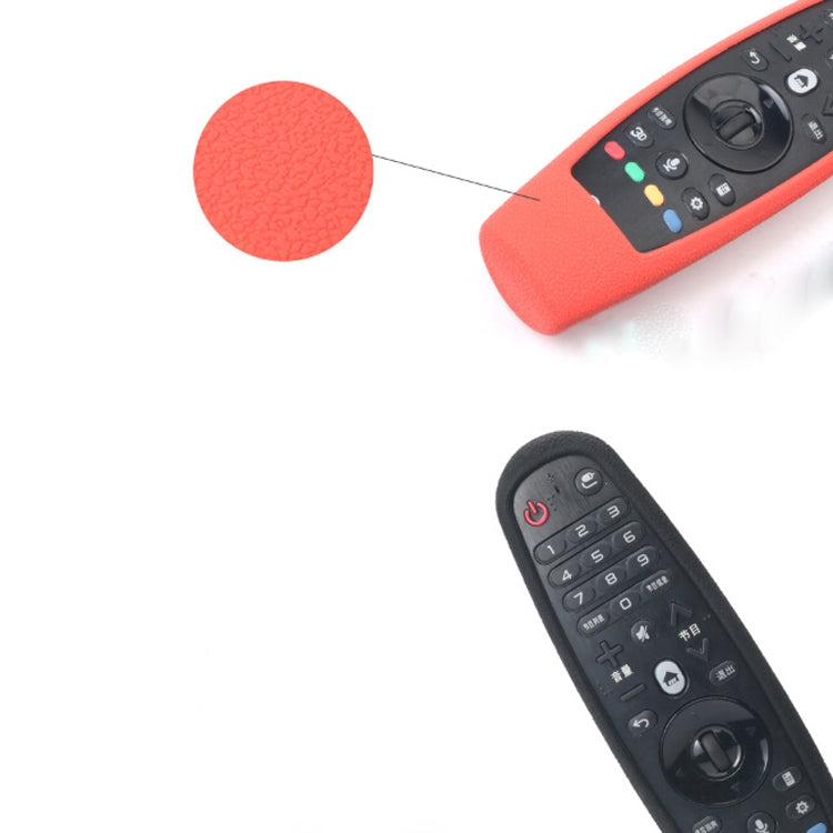 Suitable for LG Smart TV Remote Control Protective Case AN-MR600 AN-MR650a Dynamic Remote Control Silicone Case(Turquoise Blue) - Remote Control Covers by PMC TechLife | Online Shopping South Africa | PMC TechLife