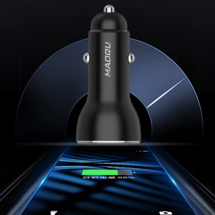 QIAKEY QK505 Dual Ports Fast Charge Car Charger(Black) - free shipping - PMC TechLife - Order now!
