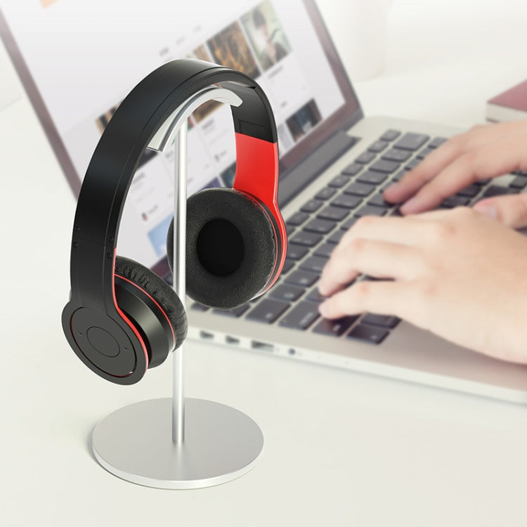 Aluminum Alloy Headset Bracket Weaving Headset Metal Display Stand(Black) - Anti-lost & Holder by PMC TechLife | Online Shopping South Africa | PMC TechLife