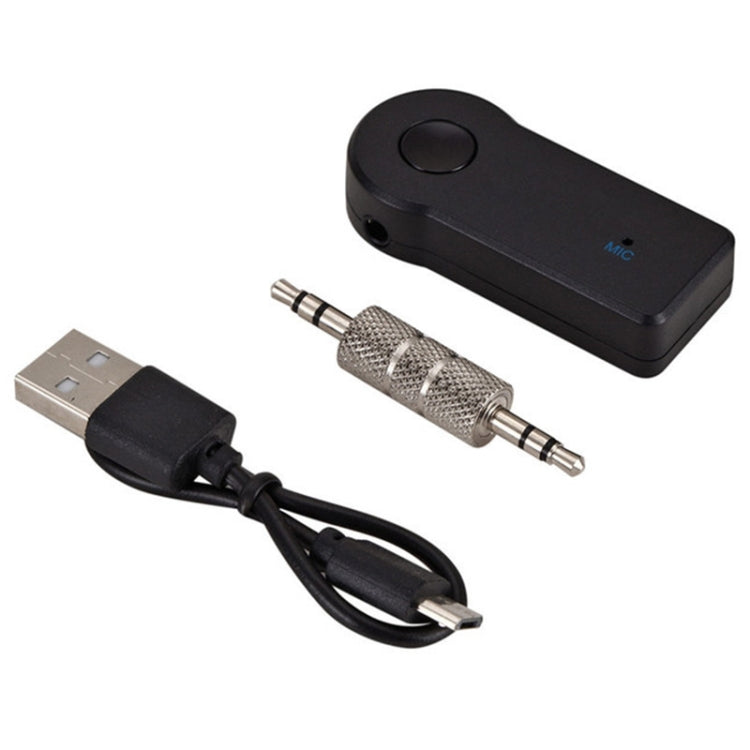 2 in 1 3.5mm AUX Metal  Adapter + USB Car Bluetooth 4.1 Wireless Bluetooth Receiver Audio Receiver Converter - Audio Receiver Transmitter by PMC TechLife | Online Shopping South Africa | PMC TechLife