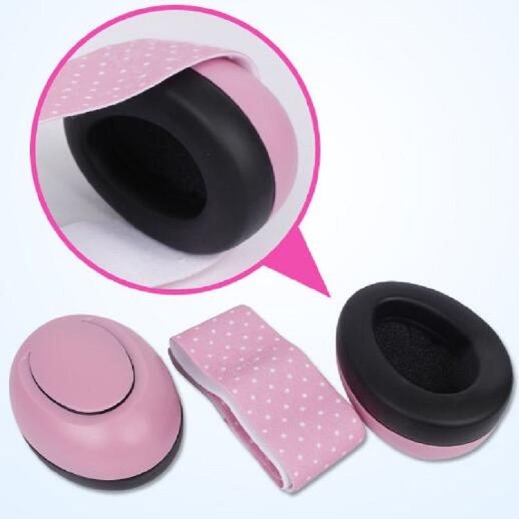 Newborn Baby Adjustable Elastic Earmuffs(Pink) - Safety Equipment by PMC TechLife | Online Shopping South Africa | PMC TechLife | Buy Now Pay Later Mobicred
