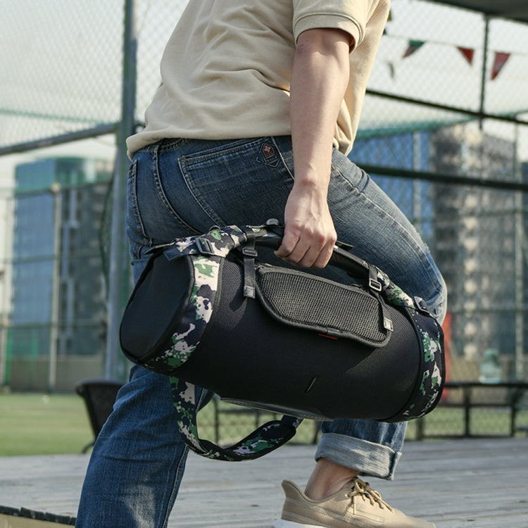 For JBL Boombox Bluetooth Speaker Single-Shoulder Strap Storage Bag With Phone Bag(Camouflage) - Protective Case by PMC TechLife | Online Shopping South Africa | PMC TechLife