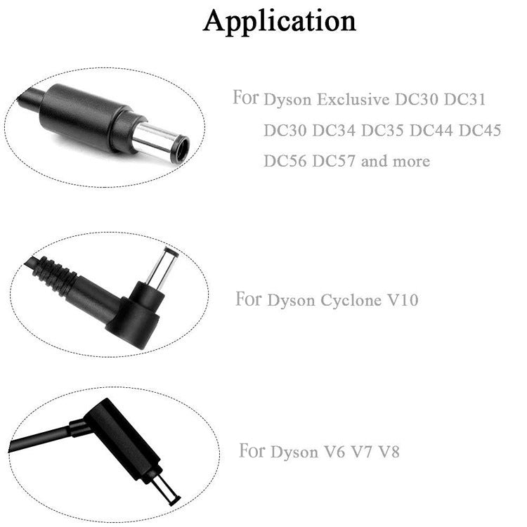 Charging Adapter Charger Power Adapter Suitable for Dyson Vacuum Cleaner, Plug Standard:UK Plug - free shipping - PMC TechLife - Order now!
