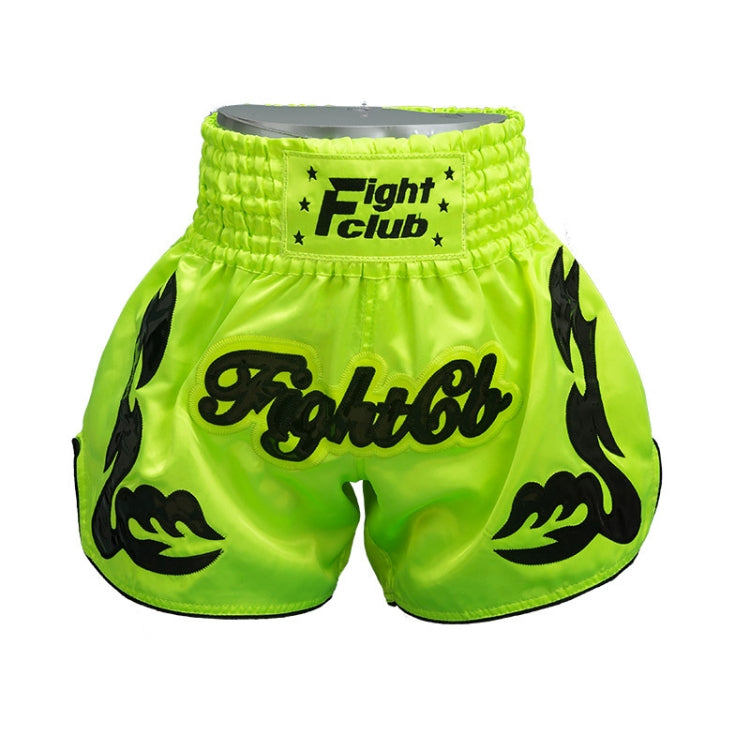 ZhuoAo Muay Thai/Boxing/Sanshou/Fighting Shorts for Men and Women, Size:M(Green Cool) - Sportswear by ZhuoAo | Online Shopping South Africa | PMC Jewellery | Buy Now Pay Later Mobicred