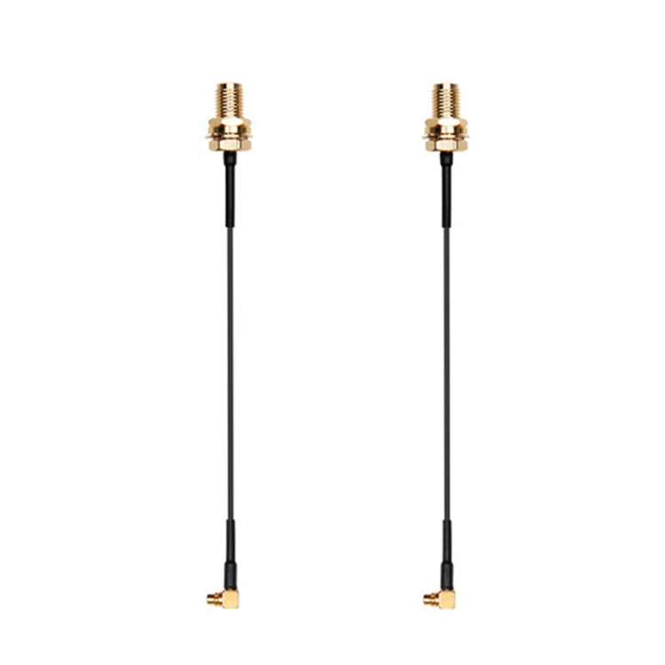 Original DJI FPV Air Unit 2pcs MMCX To SMA Adapter Cable MMCX Elbow Head - Other Accessories by DJI | Online Shopping South Africa | PMC Jewellery