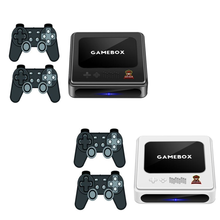 GD10 64G Built-In 30000+ Games Dual System Set-Top Box 3D Home 4K HD  TV Game Console Box US Plug(White) - free shipping - PMC TechLife - Order now!