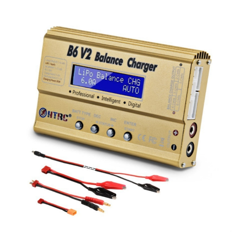 HTRC B6 V2 Model Airplane Charger Smart Balance Charger, UK Plug - Charger by HTRC | Online Shopping South Africa | PMC Jewellery