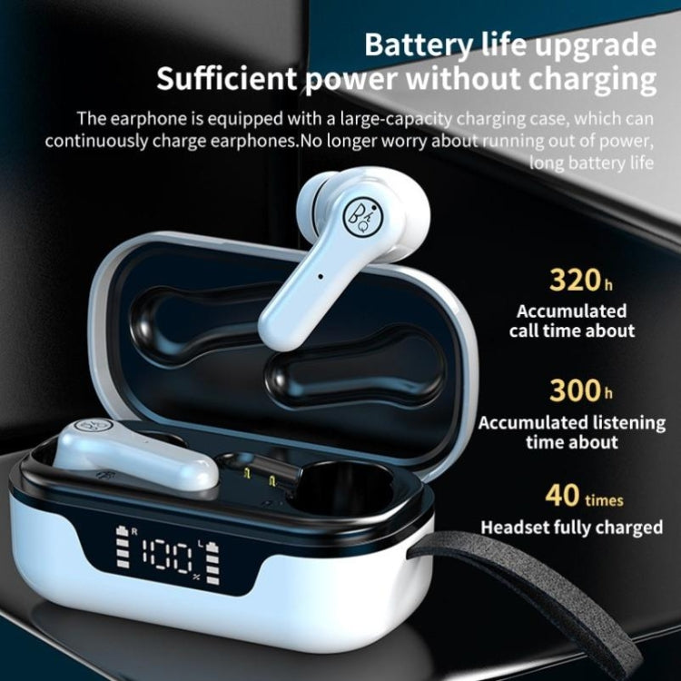 ANC PRO Touch 5.0TWS Master-slave Switch Wireless Bluetooth Headset Intelligent Noise Cancelling(White) - Bluetooth Earphone by PMC TechLife | Online Shopping South Africa | PMC TechLife