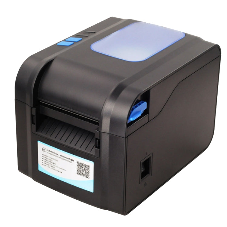 Xprinter XP-370B Barcode Printer Self-adhesive QR Code Printer Label Clothing Tag Thermal Ticket Machine(EU Plug) - Printer by Xprinter | Online Shopping South Africa | PMC Jewellery