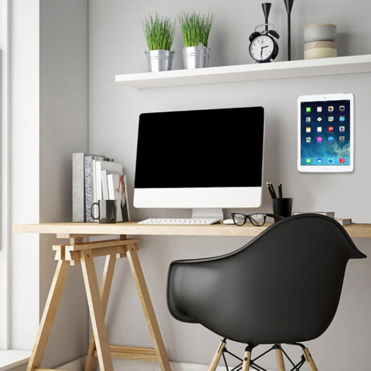 Wall-mounted iPad Magnetic Adsorption Universal Sticker Mobile Phone Wall Bracket(White B) - Hand-Sticking Bracket by PMC TechLife | Online Shopping South Africa | PMC TechLife