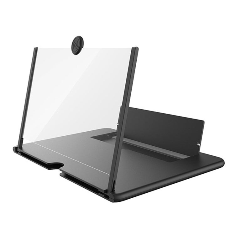 10 inch Pull-out Typed Ultra-clear 3D Mobile Phone Screen Stretching Bracket Amplifier(Black) - Screen Magnifier by PMC TechLife | Online Shopping South Africa | PMC TechLife