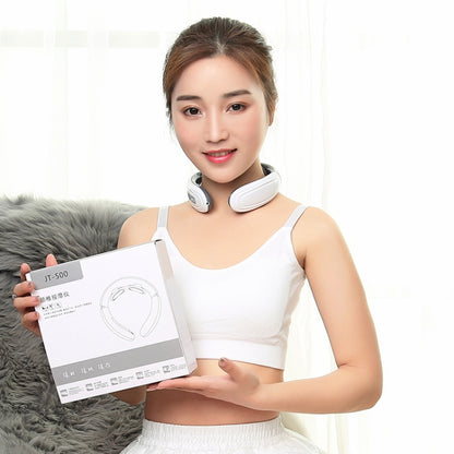 Intelligent Wireless Electromagnetic Pulse Cervical Spine Physiotherapy Instrument Neck Protector(White) - Massage & Relaxation by PMC Jewellery | Online Shopping South Africa | PMC Jewellery