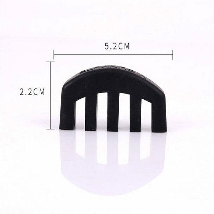 10 PCS Silicone Silencer Mute Equipment Sourdine for Violin(Black) - Stringed Instruments by PMC TechLife | Online Shopping South Africa | PMC TechLife