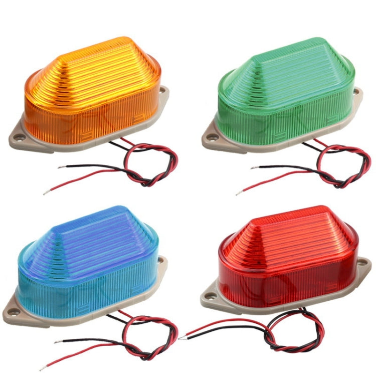 AC220V Led Mini Strobe Signal Warning Light Silent Warning Light(Red) - Warning Lights by PMC TechLife | Online Shopping South Africa | PMC TechLife