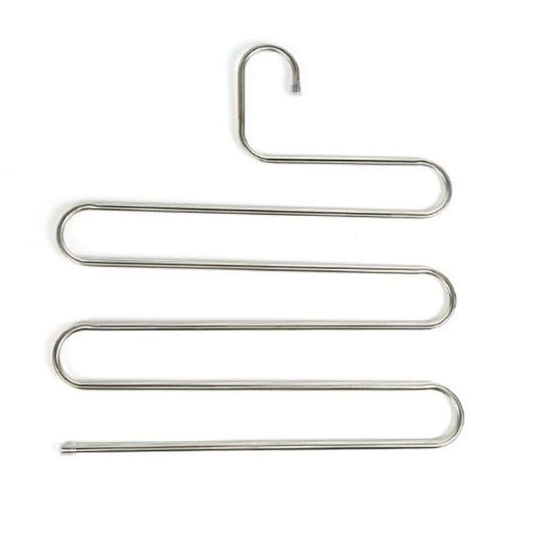 5 Layers S Shape Multi-Functional Clothes Hangers Pants Storage Hangers - Shelf & Hooks by PMC TechLife | Online Shopping South Africa | PMC TechLife