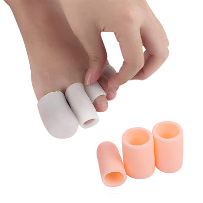 5 PCS Corn Toe Cover Finger Toe Care Set Color Random Delivry, Style:Closed - Corrector by PMC Jewellery | Online Shopping South Africa | PMC Jewellery