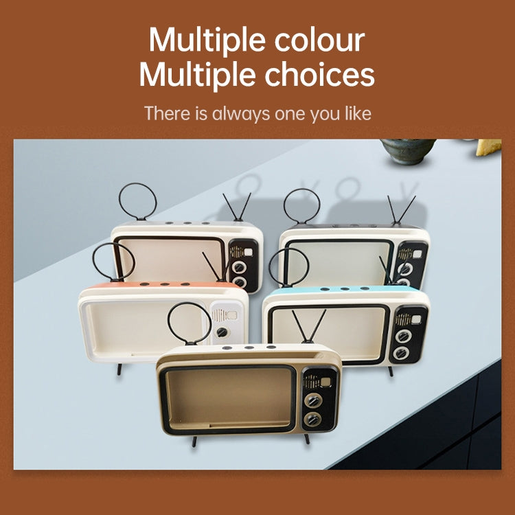 Q02 Retro Desktop Lazy Live TV Phone Holder for 4.7~6.2 inch Display Mobile Phone(Silver) - Desktop Holder by PMC TechLife | Online Shopping South Africa | PMC TechLife